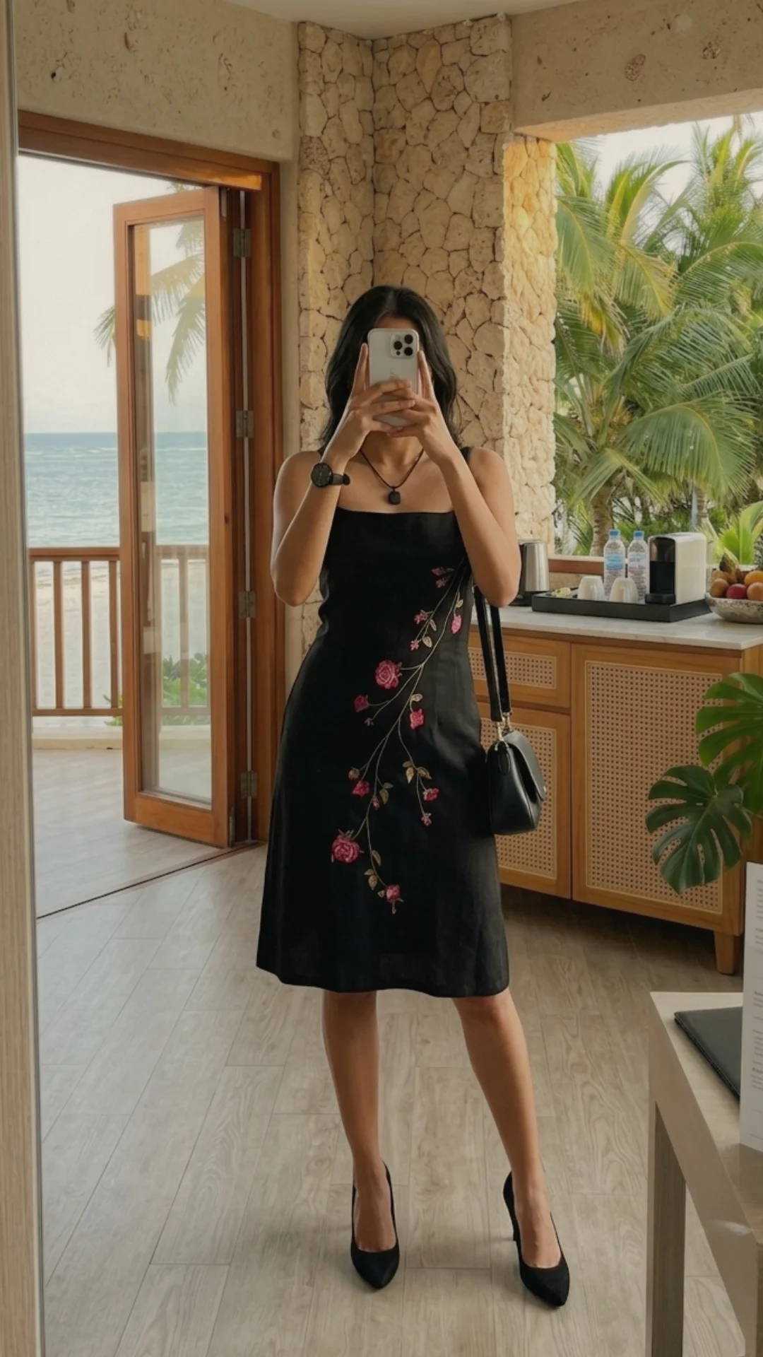 Black Rose Dress Review Pic